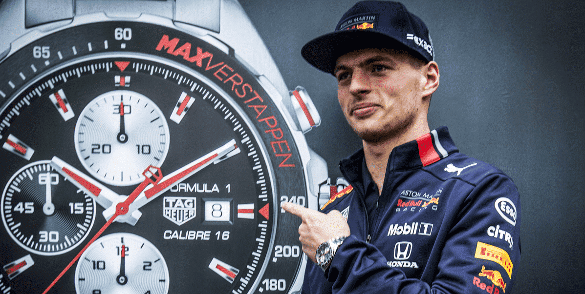TAG HEUER HORLOGE MAX VERSTAPPEN
