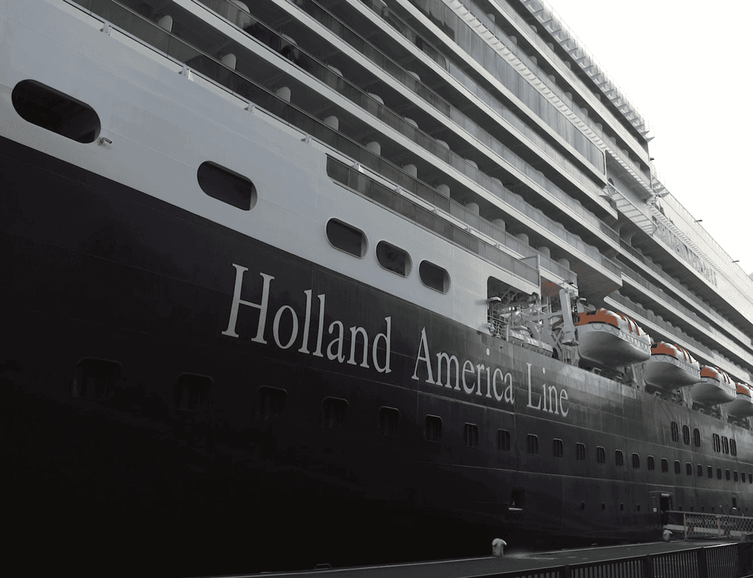 TOUR DOOR DE NIEUWS STATENDAM VAN DE HOLLAND AMERICA LINE