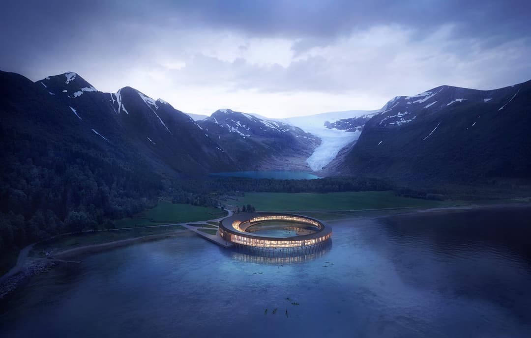 Energiepositieve hotel op Noordelijk halfrond