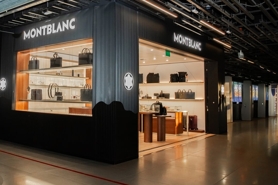 Montblanc opent nieuwe boutique op Schiphol