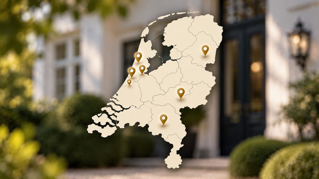 Hier wonen de meeste miljonairs van Nederland