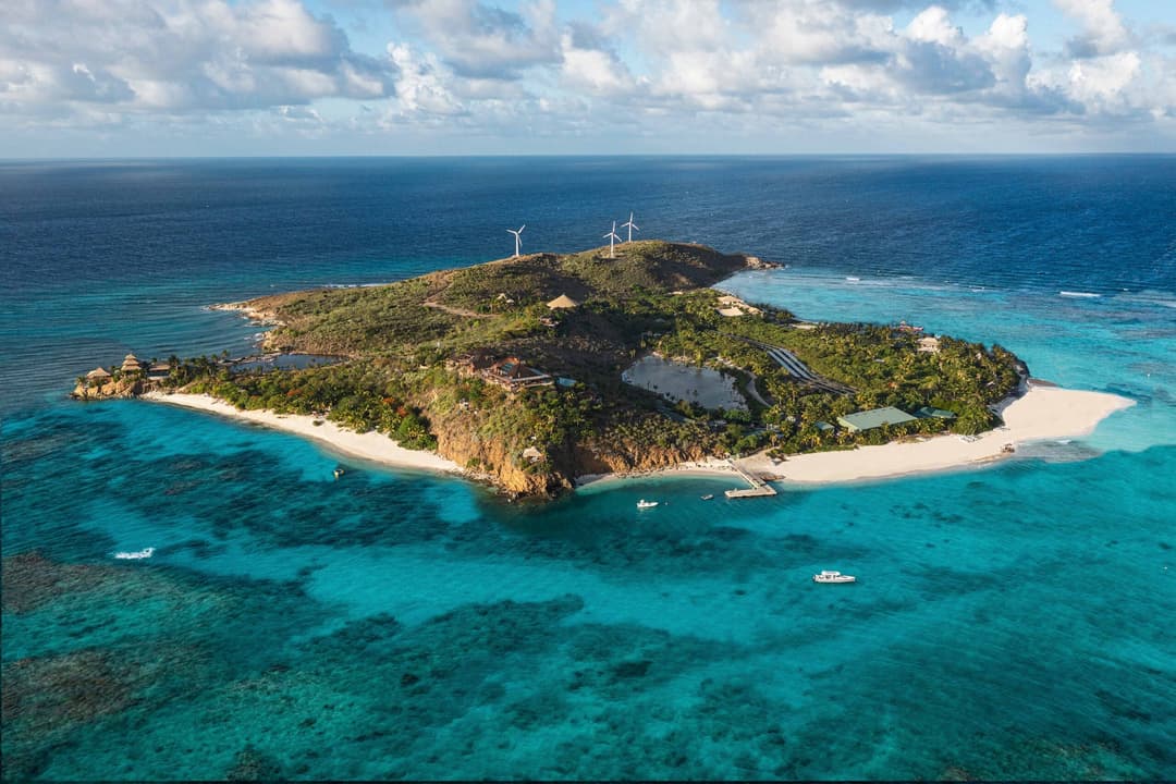 Ultieme Business Getaway: zakendoen op domein van Richard Branson